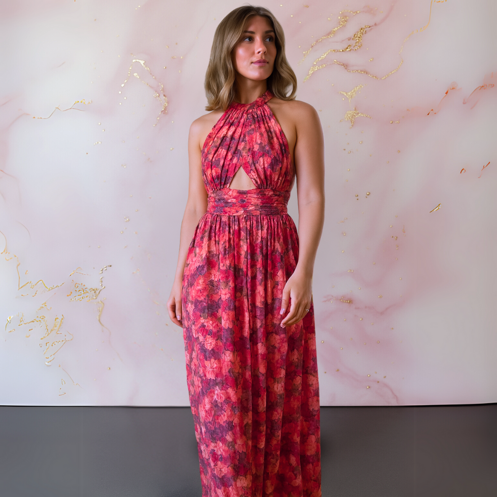 Vera™ - Elegante Jurk met Bloemenprint