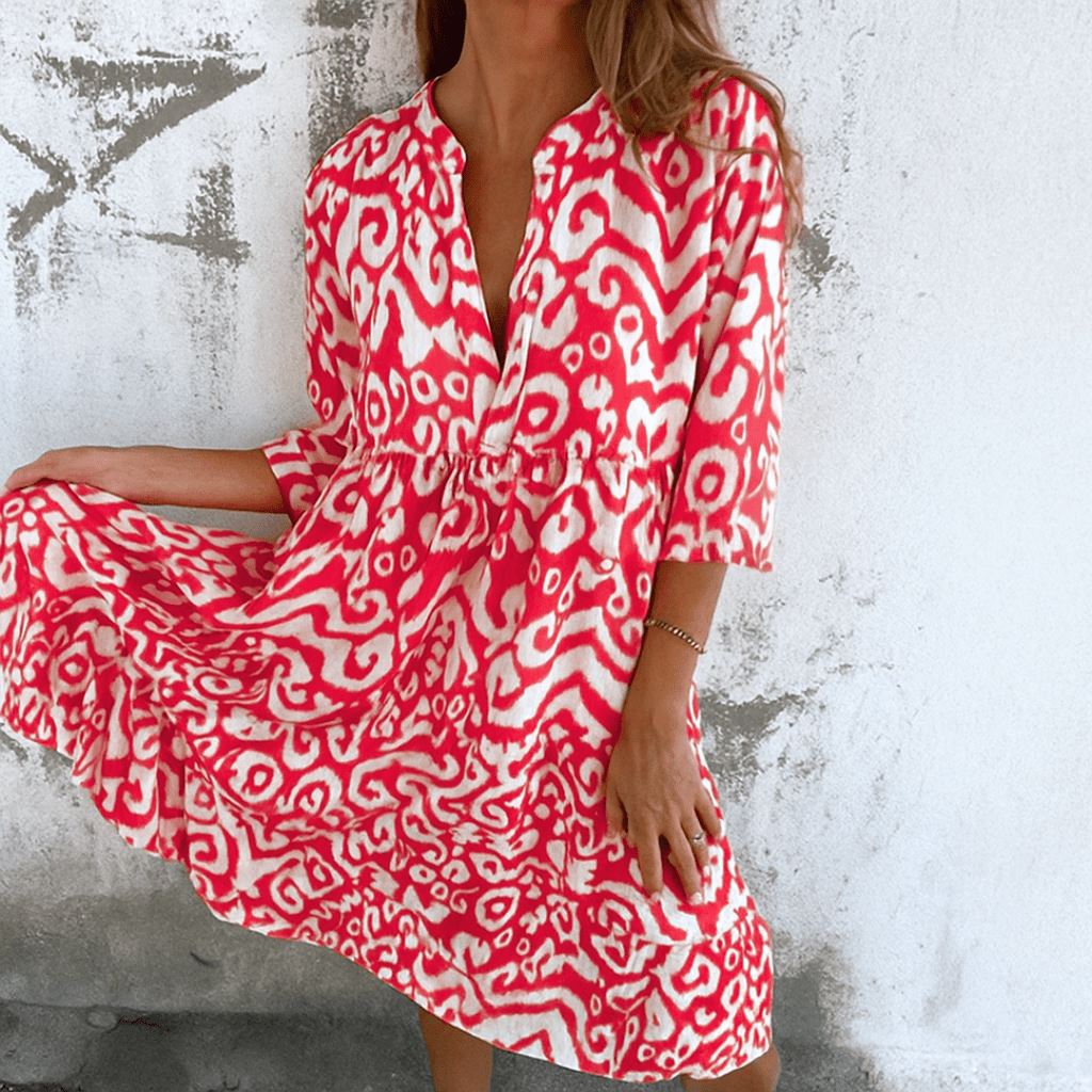 Romy™ - Elegante Jurk met V-hals
