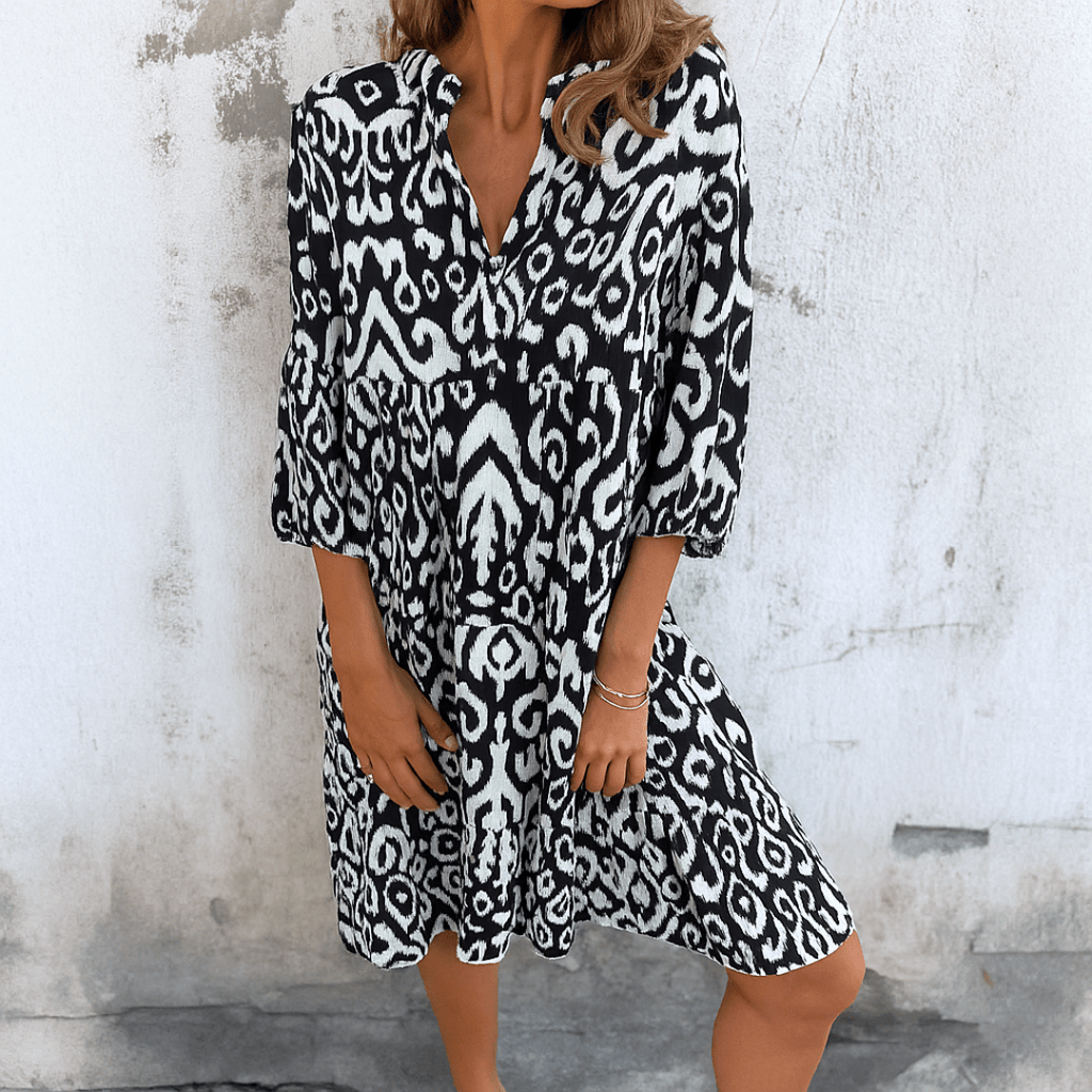Romy™ - Elegante Jurk met V-hals