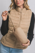 Love Tree Lightweight Down Packable Puffer Vest.