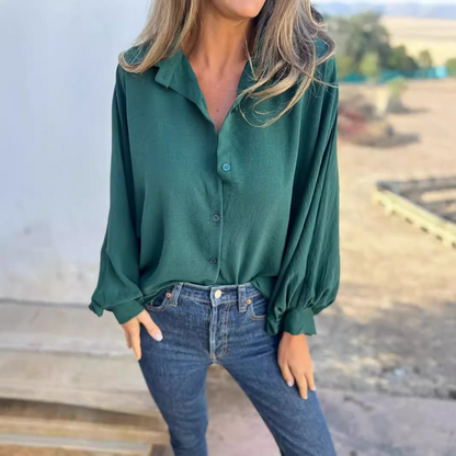 Melissa™ - Elegante Oversized Blouse