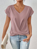 Mila™ - Casual T-shirt met Sweetheart Halslijn