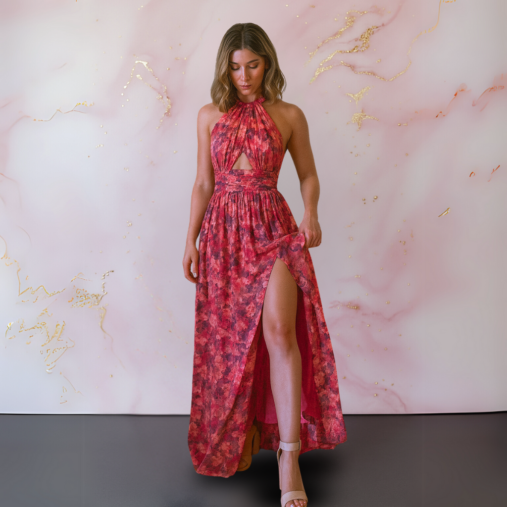 Vera™ - Elegante Jurk met Bloemenprint