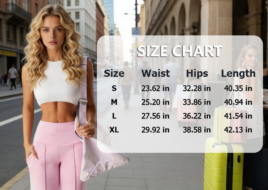 Damskie spodnie w jednolitym kolorze z prostymi nogawkami