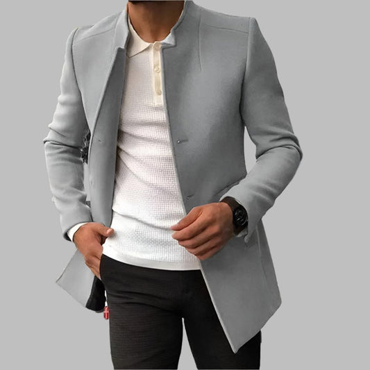 Gianluca™ - Elegante wollen herenjas