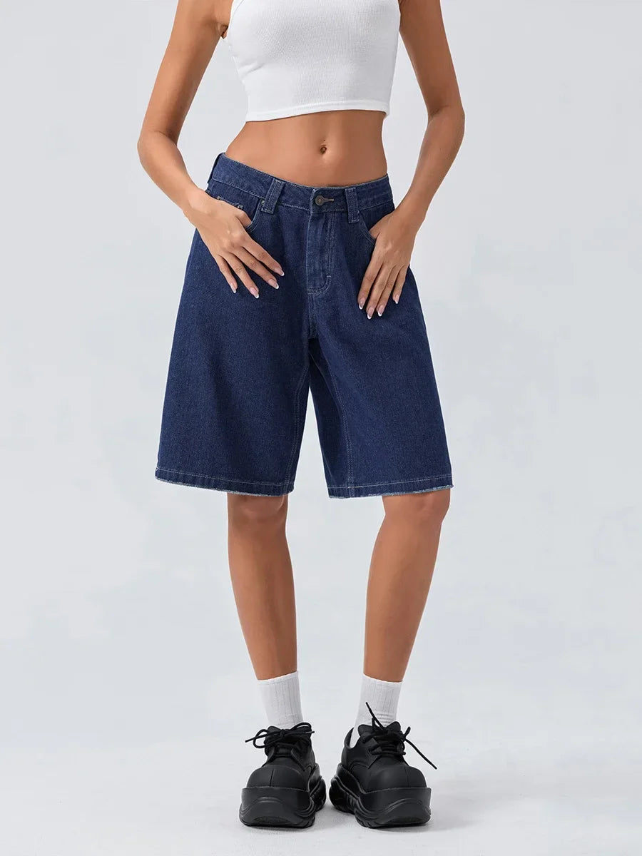 Bermuda Denim Shorts
