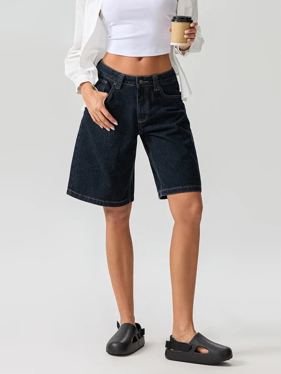 Bermuda Denim Shorts