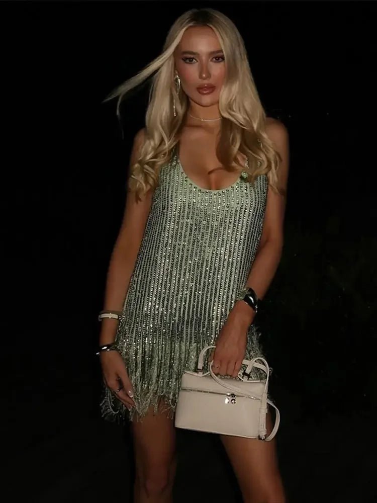 Marta™ | Modna mini sukienka bez rękawów