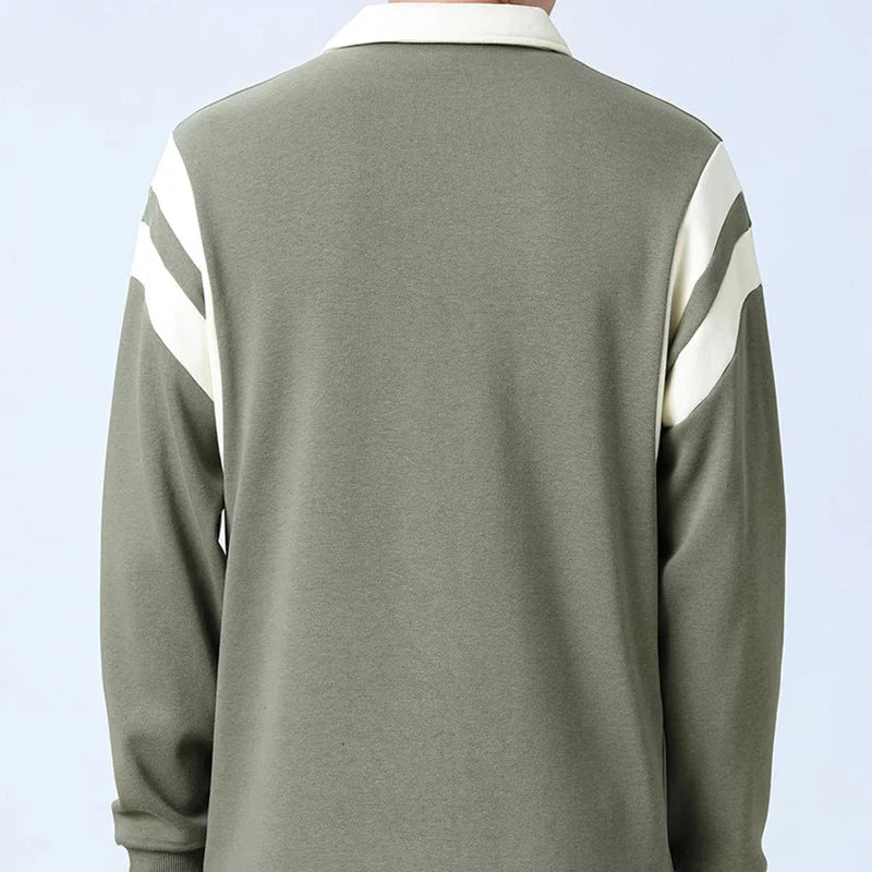 Heritage Cotton Quarter-Zip Sweatshirt