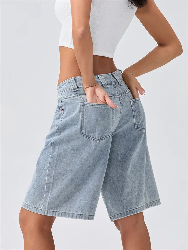 Bermuda Denim Shorts