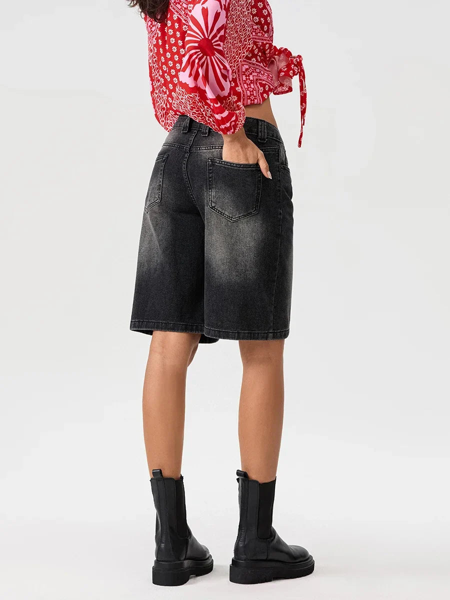 Bermuda Denim Shorts