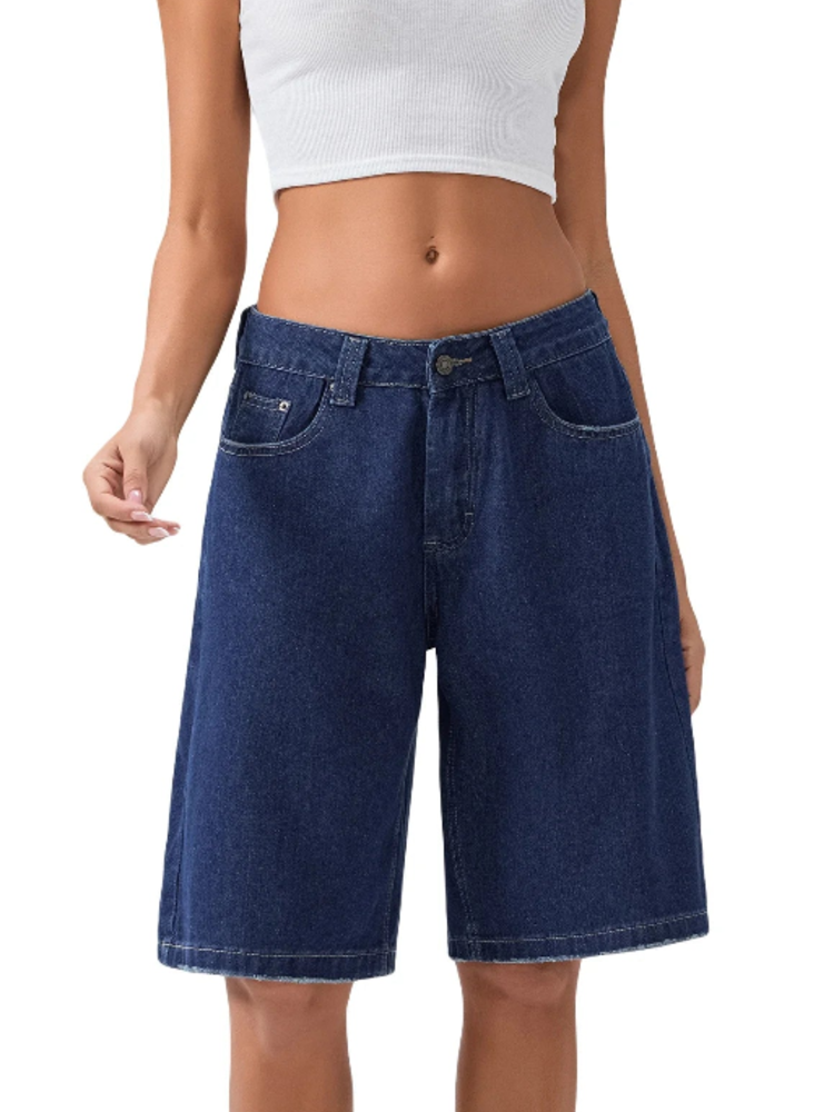 Bermuda Denim Shorts
