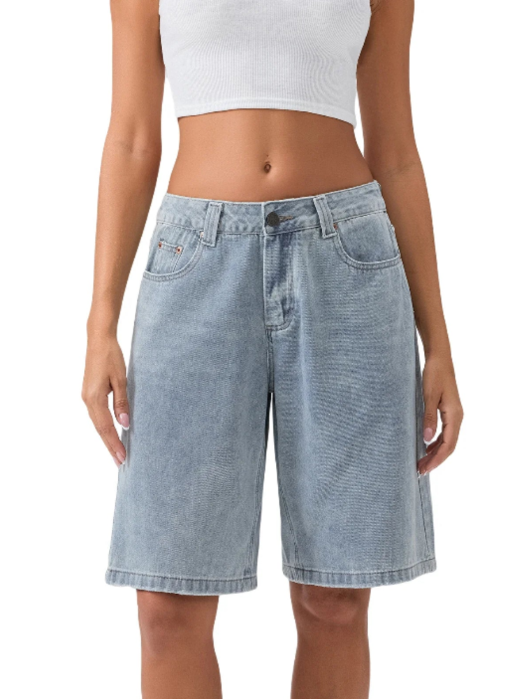 Bermuda Denim Shorts