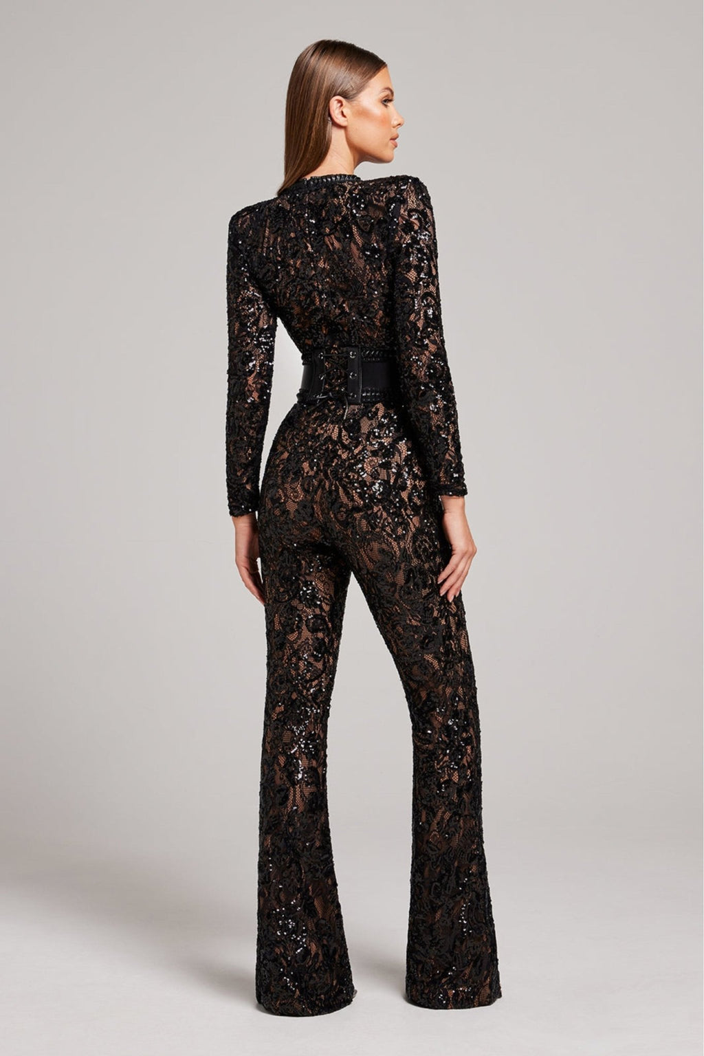 Isabelle™ - Elegante Kanten Jumpsuit