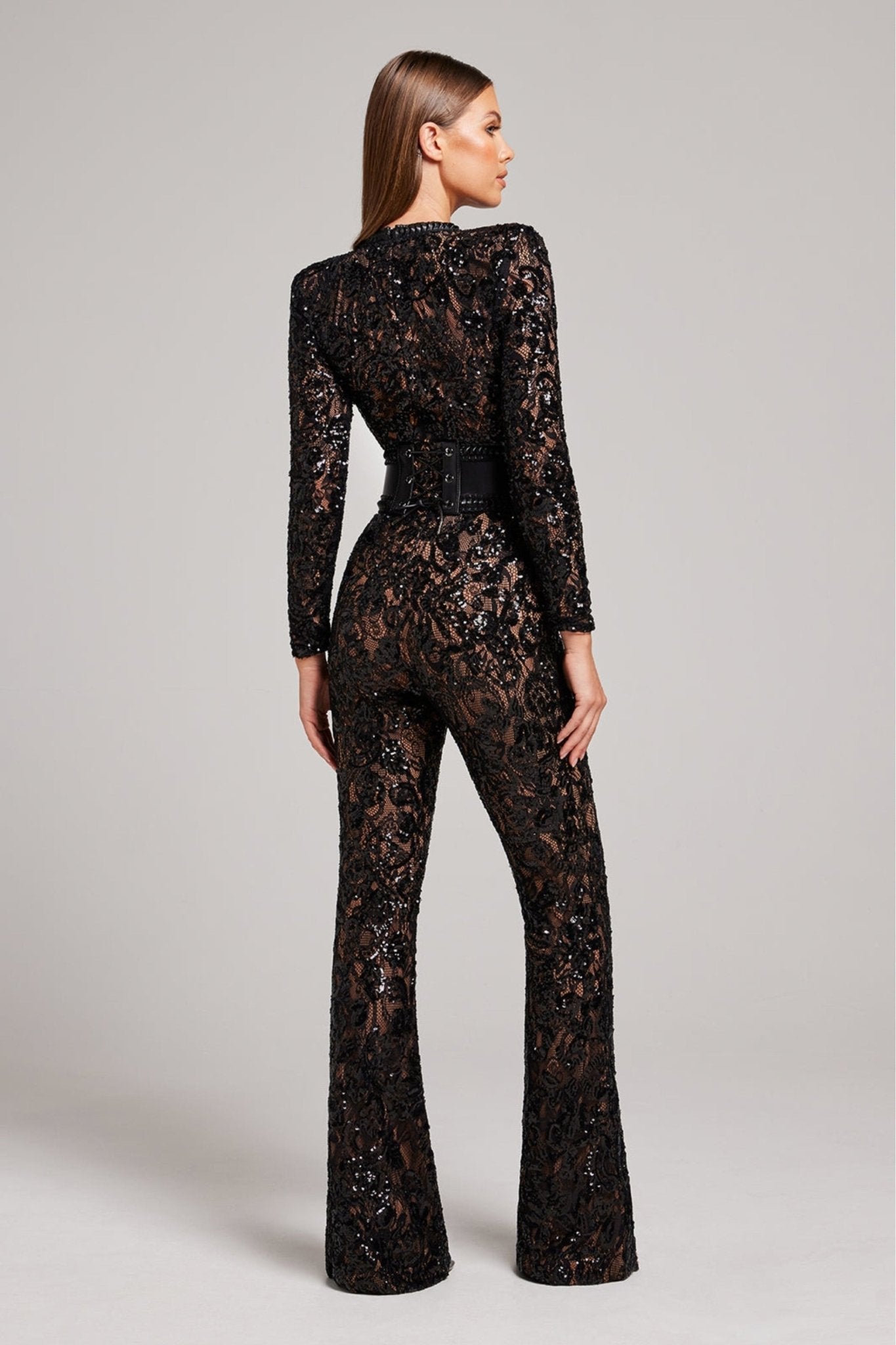Isabelle™ - Elegante Kanten Jumpsuit