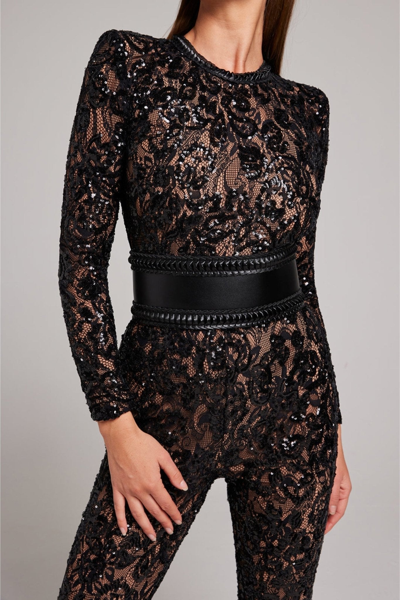Isabelle™ - Elegante Kanten Jumpsuit