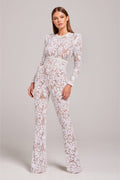 Isabelle™ - Elegante Kanten Jumpsuit
