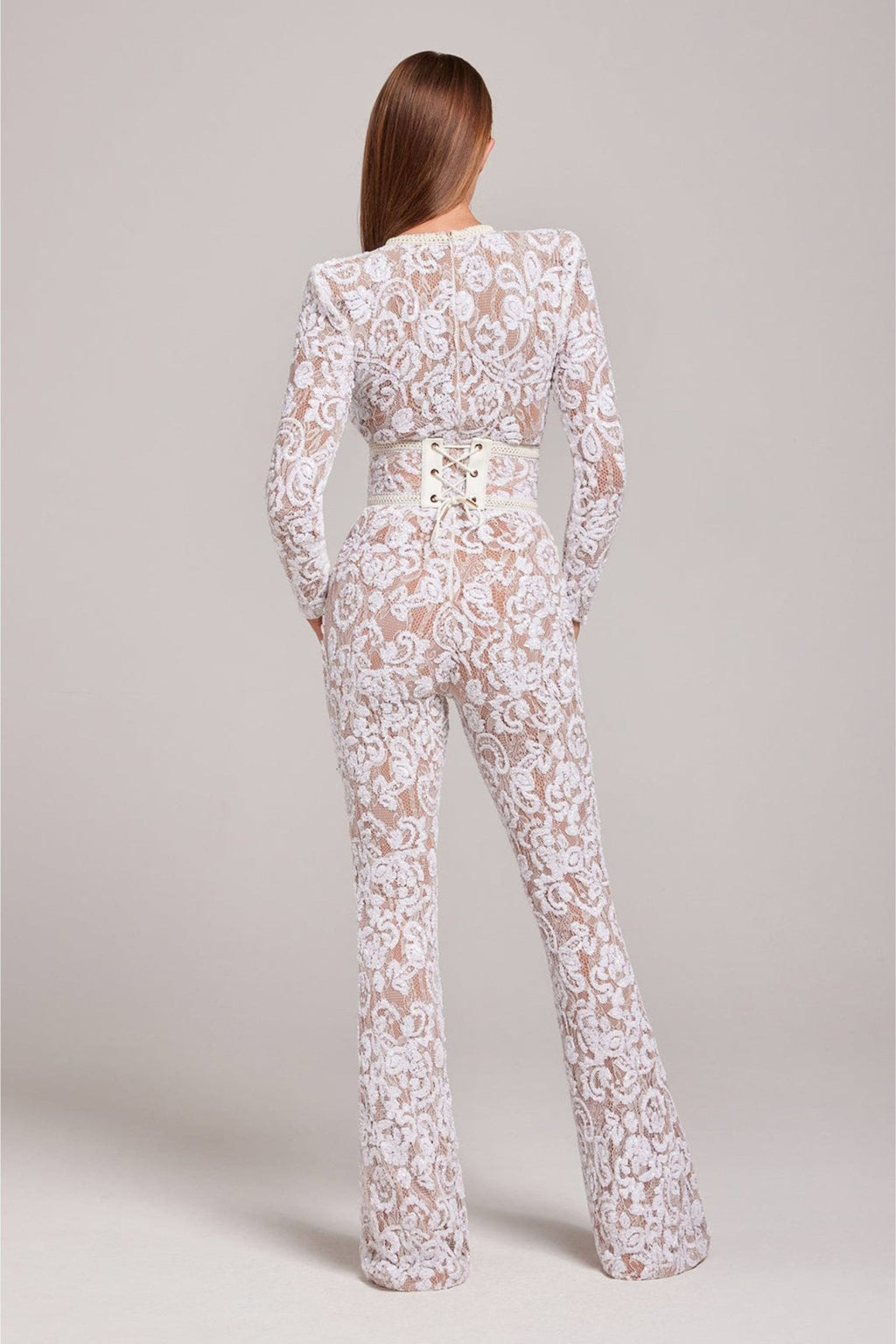 Isabelle™ - Elegante Kanten Jumpsuit